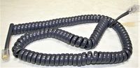 5 Pack of Titanium Blue 12' Ft Handset Cord for AT-T Phone 945 974 984 4 Line Curly Coil Avaya Lucent Business System Office Lot by DIY-BizPhones
