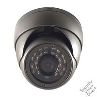 SVD, HD-TVI IR Mini Dome Security Camera, 2.4 Megapixel 1080P, 3.6mm Fixed Lense, 65' IR Outdoor Dome, Black