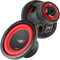 2 Pack 8" Dual 2 Ohm Subwoofer 750 Watts Car Audio Sub DVC Cerwin Vega V82DV2