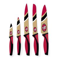 Sports Vault NFL San Francisco 49ers Kitchen Knives