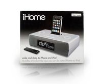 iHome ip87 AM/FM Radio iPhone/iPod Docking Digital Dual Alarm Clock