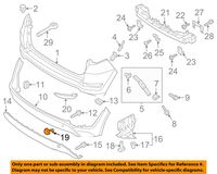 Hyundai 86667-D3110 - Cap-Rear Hook