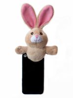 Shutter Huggers BUN003 Mini Shutter Hugger for Portable Video Devices, Bunny (Brown)