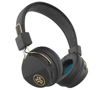 JLab Audio Studio ICON Bluetooth Wireless On-Ear Headphones | Ultra-Plush Cushions | Wireless Headphones | 13 Hour Bluetooth Playtime | 40mm Neodymium Drivers | Track Control | Microphone | Black Gold
