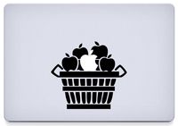 Apple - Basket - Macbook - Decal