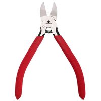 Whizzotech Wire Cutter Diagonal Cutting Pliers Micro Flush cut Side cutters, 5 Inch