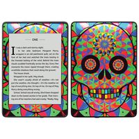 MightySkins Skin Compatible with Amazon Kindle Paperwhite 2018 (Waterproof Model) - Geo Sugar Skull | Protective, Durable, and Unique Vinyl Decal wrap Cover | Easy to Apply, Remove| Made in The USA