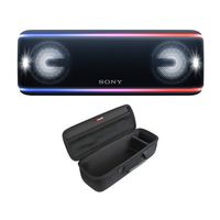 Sony SRS-XB41 Portable Bluetooth Speaker (Black) with Hard Shell Carrying case