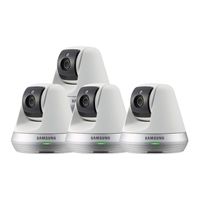 Samsung SNH-V6410PN SmartCam Pan/Tilt Full HD 1080p Wi-Fi IP Camera Quad Pack (White)