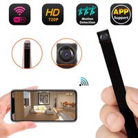 Mini WiFi Camera 720P Wireless Hidden Camera Small Nanny Cam with Motion Detection Home Security Recording Remote View Indoor Outdoor Using