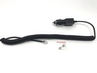 GENERIC CAR Coiled Power Cord Replacement for Beltronics RX55, Beltronics RX65 Radar Detector