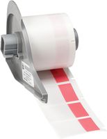 Brady M71-31-427-RD Self-Laminating Vinyl BMP71 Labels , Red/Translucent (250 Labels per Roll, 1 Roll per Package)