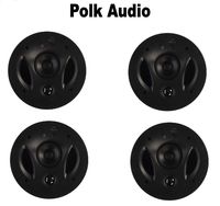 Polk Audio (2 Pairs) 70RT (Ea) 3-Way in-Ceiling Speaker Bundle