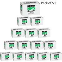 Ilford HP5 Plus Black and White Negative Film (35mm Roll Film, 36 Exposures, 50 Pack) by Ilford
