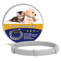 OSKIDE Pet Collar for Cats, Dog Collar Adjustable Waterproof - Safe - 12 Months Protection for The Cat and Dog Control Collar