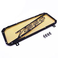 Gold Black Radiator Guard Grill Stainless Steel Cover Protectors For KAWASAKI Z650 2017