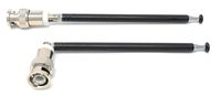 onlineservice-usa A Pair Telescopic Antennas BNC Connectors for Portable Radio Scanner