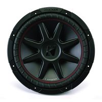 Kicker CVR104 (43CVR104) CompVR 10-Inch (25cm) Subwoofer, Dual Voice Coil, 4-Ohm, 350W