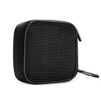 ProCase MacBook Power Adapter Bag Accessories Organizer, Portable Storage Carrying Bag for Apple MacBook MagSafe/MagSafe 2 Power Adapter, Magic Mouse, Earphones and USB Flash Disk -Black