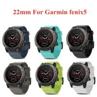 TECKMICO 6PCS Garmin Fenix 5 5S 5X Bands,Quick Release 20mm/22mm/26mm Replacement Bands for Garmin Fenix 5S/5S Plus,Fenix 5/5 Plus/Forerunner 935,Fenix 5X (22mm for Fenix 5/5 Plus, 6-Pack)