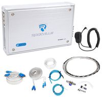 Rockville RXM-S20 Micro Marine/ATV Amplifier 1600w Peak 4 Channel 4x100W+Amp Kit