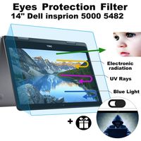 Eyes Protection Filter Fit Dell insprion 14 5482 2-in-1 14" Laptop, MUBUY Anti Blue Light & Glare Screen Protector Reduces Eye Strain Help You Sleep Better