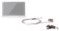 DURAGADGET Steel Keyed Laptop Lock Made - Suitable for HP Chromebook 11