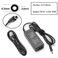 45W 19.5V 2.31A AC Adapter for Dell inspiron 15 5000 5558 5559 3000 3567 3552 3558 7000 7579 7568 Latitude 12 7202 13 3379 7350 XPS 13 9350 9360 Laptop Charger P/N:LA45NM140 00285K Power Supply Cord