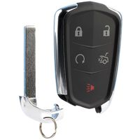 Car Key Fob Keyless Entry Remote fits Cadillac ATS CTS Escalade SRX XTS 2014 2015 2016 2017 (HYQ2AB)