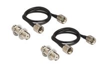 Shure WA503 Back-to-Front Mounted Antenna Converter Kit (Converts WA500 to WA501)