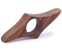 TILISMA Book Page Holder -Handmade Natural Walnut Thumb Bookmark -Novel Reading Accessories Gifts for Readers, Book Lovers Gifts, Bookworm Gifts, Literary Gifts - Book Accessories (Large 0.98 inches)