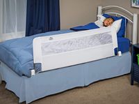 Regalo Swing Down 54-Inch Extra Long Bed Rail Guard, with Reinforced Anchor Safety System