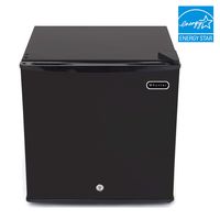 Whynter CUF-110B Energy Star 1.1 Cubic Feet Upright Freezer with Lock, Black