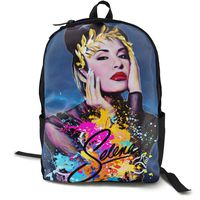 Selena Quintanilla Travel Hiking Backpacks Cute Fashion Camping Gym Laptop Bag Outdoor Backpack For Women Man's Adults