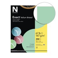 Wausau Paper Exact Multipurpose Pastel Color Paper, 500-Sheets, Green, 8.5 x 14-Inch (32562)