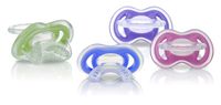 Nuby 2-Pack Gum-eez Pacifier Teethers, Colors May Vary