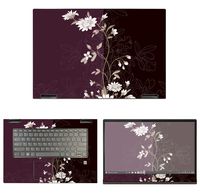 decalrus - Protective Decal Floral Skin Sticker for Lenovo Yoga 730-15 (15.6" Screen) case Cover wrap LEyoga730_15-54