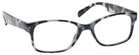 The Reading Glasses Company Grey Tortoiseshell Hand Finished Wrap Readers Mens Womens Inc Bag R71-7 +2.50