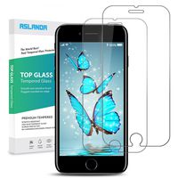 Aslanda iPhone 8/7 /6s Plus Screen Protector, iPhone 8 Plus Tempered Glass, Screen Protector Bubble Free, 9H Hardness 3D Touch Compatible Best Glass for Your Best Phone