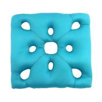 Ergonomic Micro Beads Cushion for Wheelchair Anti Bedsore Comfort Pads Blue