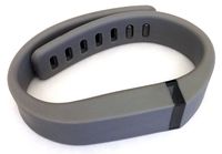 ! Replacement Wrist Band for Fitbit Flex with Clasp + 1pc Free Real Grey Band (Real Grey, Small)