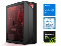 HP OMEN Obelisk 875 Desktop, Intel Core i7-9700 Upto 4.7GHz, 8GB RAM, 256GB NVMe SSD + 1TB HDD, NVIDIA GeForce GTX 1660 Ti, HDMI, DisplayPort, DVI, Wi-Fi, Bluetooth, Windows 10 Pro