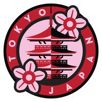 Vagabond Heart Tokyo Japan Weatherproof Vinyl Sticker