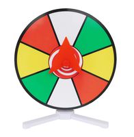 Prize Wheel 12" Color Dry Erase Face Spinner for Table Top