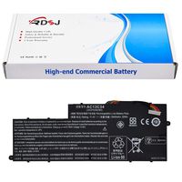 AC13C34 Laptop Battery Compatible Acer Aspire V5-122p Series 3icp5/60/80 Kt.00303.005 11.4V 2640mAh/30Wh