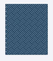 TUL Custom Note-Taking System Discbound Notebook Covers, Letter Size 8.5" x 11", Pack of 2 Covers (Blue/Gray Weave)