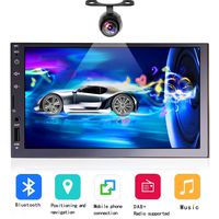 7-inch Android 6.0 Car Navigation Touch Screen/GPS/Bluetooth/Stereo/Subwoofer/1GB+16GB Vehicle Entertainment Multimedia/WiFi Connection/Dual Channel Audio Assistance