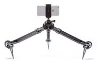 PAKPOD BUNDLE - Packable Tripod for Mirrorless, DSLR, GoPro, Smartphone & VR 360º Cameras Bundle with Universal Smartphone, iPhone, GoPro, Action Video Camera Mount Kit