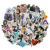 Fairy Tail 50pcs/Pack Stickers Variety Vinyl Car Sticker Motorcycle Bicycle Luggage Decal Graffiti Patches Skateboard Stickers for Laptop Stickers for Kid and Adult (Fairy Tail)