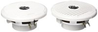 Jensen Silver/White MSX65R Coaxial Waterproof Speakers-6.5", 150 Watt